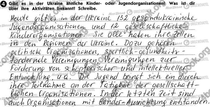 ГДЗ Німецька мова 10 клас сторінка Стр9 Впр4